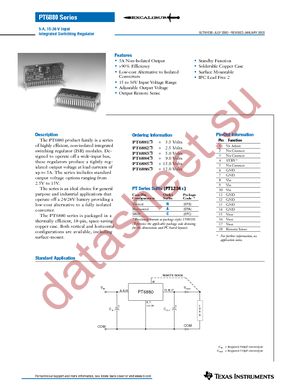 PT6883A datasheet  